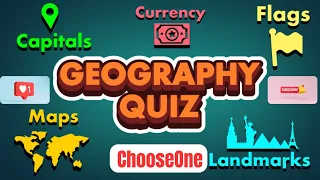 How Good is Your Geography Knowledge? 🌎🧠🤔 Geography General Knowledge Quiz