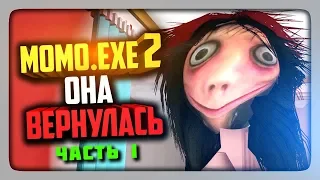 MOMO.EXE 2 - ОНА ВЕРНУЛАСЬ! ✅ MOMO.EXE 2 HORROR GAME Прохождение #1