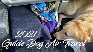 Guide Dog Air Travel 2021
