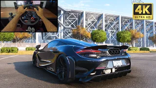 1000HP McLaren 765LT | Forza Horizon 5 | Logitech g29 gameplay