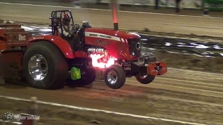 Red Hot Massey Ferguson V8 Diesel! - Prostock Tractorpulling - Hydrohid