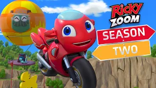 Amazing Helpers ⚡️ Season Two ⚡️ Motorcycle Cartoon | Ricky Zoom | Cartoons For Kids