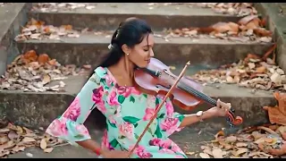 Kanmani Anbodu | Guna | Manjummel boys | Violin Cover  | Ketharini sharma  | Ilayaraja