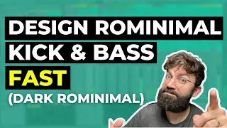How to make Rominimal Kick & Bass inside Ableton live in under 15 minutes