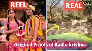 Radhakrishna Real Historical Proofs places|Serial Vs Real