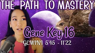 GEMINI DESTINY ✨ GATE 16 HUMAN DESIGN // GENE KEY 16