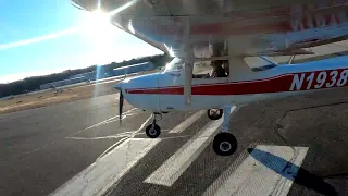 Short field take off technique on Cessna 150. Under 500 ft