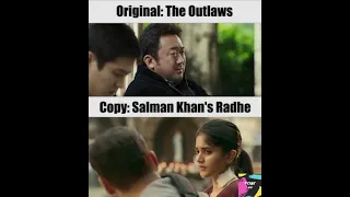Salman khan Copied the South Korean action thriller film Outlaws in Radhe 2021 | Outlaws