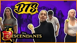 BTS: Descendants Cast Dance | Cameron Boyce, Dove Cameron, BooBoo Stewart and Sofia Carson (Part 2)