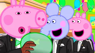 Peppa Pig's Colorful balloons Matching Game | Coffin Dance Song (COVER)