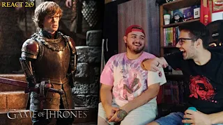 A GUERRA BARATHEON VS LANNISTER FINALMENTE! - REACTION & REVIEW sobre o eps 2x09 de Game of Thrones