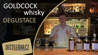 Degustace GoldCock whisky