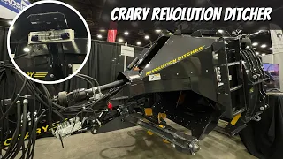 Crary's Revolution Ditcher Throws Dirt 175 FEET!