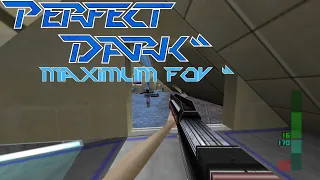 Perfect Dark N64 in MAX FOV
