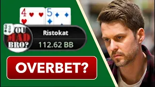 $1000NL on PokerStars and GGPoker - BETTING BIG WITH 54o???