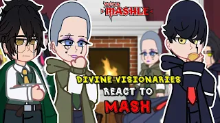 Divine visionaries React to Mash || Mashle Magic and Muscles - GC