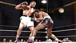 Jersey Joe Walcott - The Boxing Wizard - Highlights In Full COLOR
