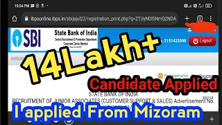 Sbi  Clerk  No.  Of  Candidate  Applied 2022|  How  Many  Candidate  Applied  For  SBI CLERK 2022