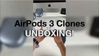 AirPods 3 clones | UNBOXING