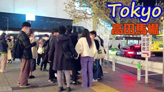 4k[Fun Tokyo walk]住みやすい都内屈指の✨学生の街👨‍🎓新宿の高田馬場-Takadanobaba in Shinjuku