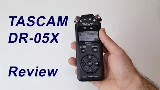 Tascam DR-05X Audio Recorder - Review