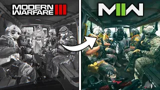 MW3 vs MW2 Map Intros & Pre-match Sequences Comparison