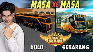 🔥MASA ke MASA BUSSID (2017 - 2024)  -  BUS SIMULATOR INDONESIA  ||  Reaksen