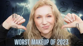 WORST MAKEUP OF 2023 - Meine schlechtesten Makeup Produkte in 2023