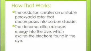 The Chemistry of Glow Sticks: How Glow Sticks Work