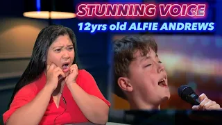 Reacting to Alfie Andrews "Hold My Hand" | receives a STANDING OVATION for Auditions | AGT 2023