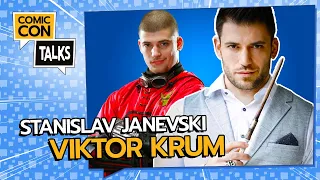 How he got off with Hermione?! Viktor Krum/Stan Yanevski funny Harry Potter interview and talk show