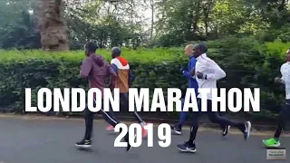 LONDON MARATHON 2019 | ELIUD KIPCHOGE Friday Morning Run