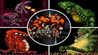 Super Metroid - All Bosses