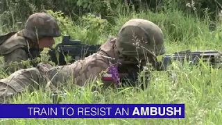 Polish Mechanised Infantry train with Romanians for Exercise Noble Jump 17