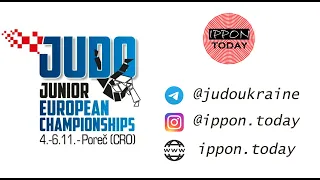 Ippon. Вередыба 🇺🇦. Judo Junior European Championships Porec 2020🇭🇷🏆🥋. Semi-final 60kg
