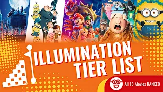 Illumination Movie Tier List | 13 Movies Ranked (with Super Mario)