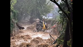 500 Liter an einem Tag - so katastrophal sind die Unwetter in Griechenland