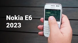 The last of its kind is the Nokia E6. Retro review in 2022