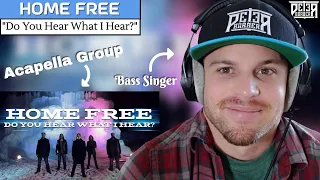 One of my FAVORITES from Home Free! Bass Singer Reaction (& ANALYSIS) | "Do You Hear What I Hear?"