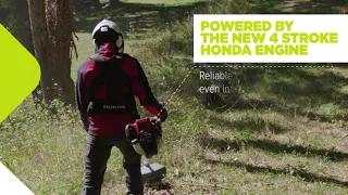 The HONDA UMK 450 BRUSHCUTTER