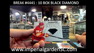 BREAK #4441 : 10 BOX 2023-24 #upperdeck BLACK DIAMOND NHL HOCKEY BOX CASE BREAK