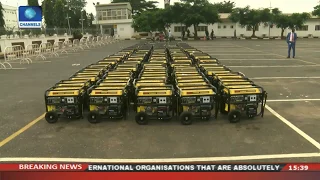 Lagos Police Command Takes Delivery Of Generating Sets To Power Its Formations |Dateline Lagos|