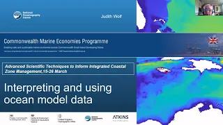 Virtual Workshop 2021: Session 8 Part 5 Interpreting and using ocean model data