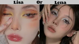 Lisa Or Lena | Choices | Beautiful Korean Makeup | Cute Korean Makeup | Aesthetic World 💖