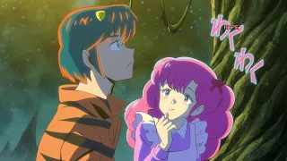 Ran-chan tries to use the "Captivating Candy" on "Rei"!  ^_^  "Urusei Yatsura 2024" - うる星やつら