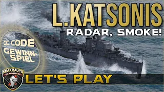 L.KATSONIS [T9 DD] & CC Kisten Giveaway - Die neuen Europäer werden stark! - World of Warships