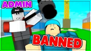 1V1ING THE ADMIN THAT BANNED ME *PURPLE TEAM* IN ARSENAL (ROBLOX)