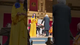 Zoryana Kushpler, Camerata Polonia, conductor Marek Kudlicki. B.Ljatoschynskyj „Sorrow after sorrow”