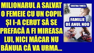 Milionarul a salvat o femeie cu un copil și a cerut să se prefacă a fi mireasa lui, nici măcar nu...