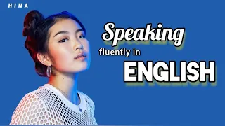 Now United Hina Speaking and Secretly Fluent in English (ft.Shivani and Now United)